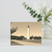 Cape May Lighthouse Postkarte (Stehend Vorderseite)