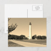 Cape May Lighthouse Postkarte (Vorne/Hinten)