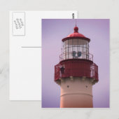 Cape May Lighthouse Postkarte (Vorne/Hinten)