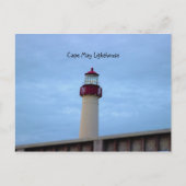 Cape May Lighthouse Postkarte (Vorderseite)