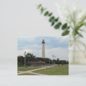 Cape May Lighthouse Postkarte (Stehend Vorderseite)