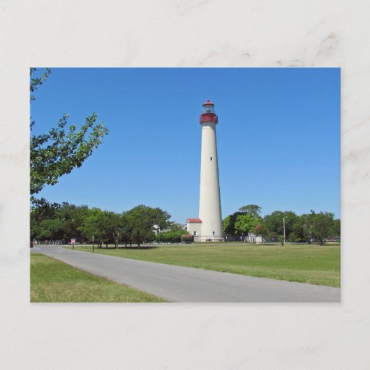 Cape May Lighthouse Postkarte (Vorderseite)