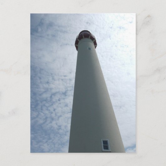 Cape May Lighthouse Postkarte (Vorderseite)
