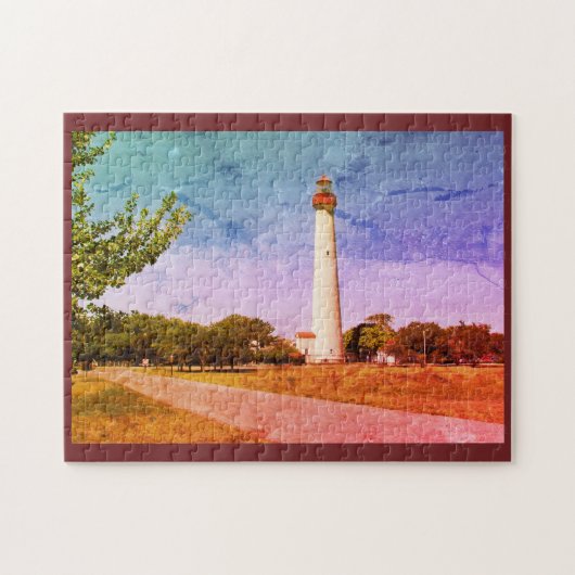Cape May Lighthouse Puzzle (Horizontal)