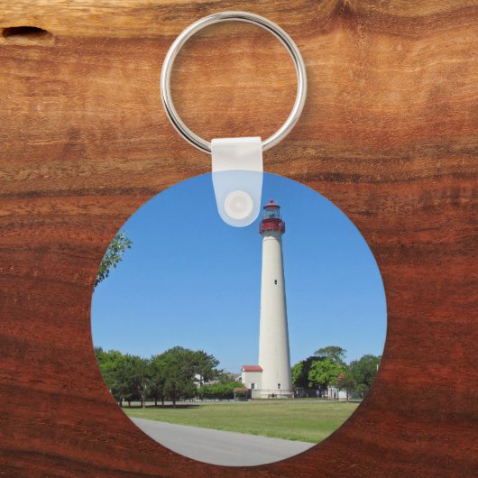 Cape May Lighthouse Schlüsselanhänger (Vorderseite)