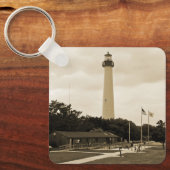 Cape May Lighthouse Schlüsselanhänger (Vorderseite)