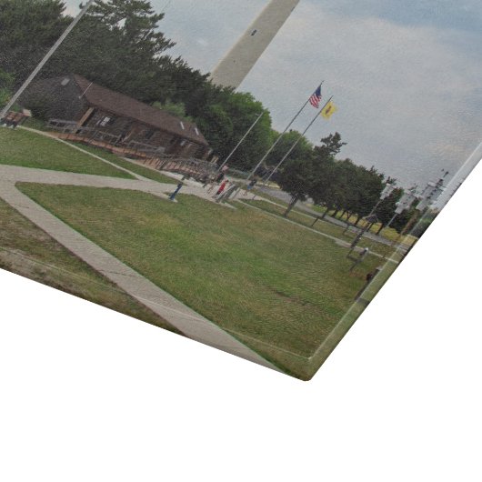 Cape May Lighthouse Schneidebrett (Ecke)