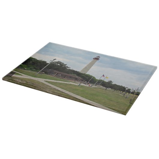 Cape May Lighthouse Schneidebrett (Ecke)