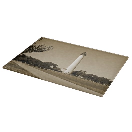 Cape May Lighthouse Schneidebrett (Ecke)