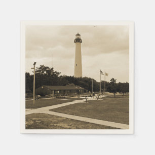 Cape May Lighthouse Serviette