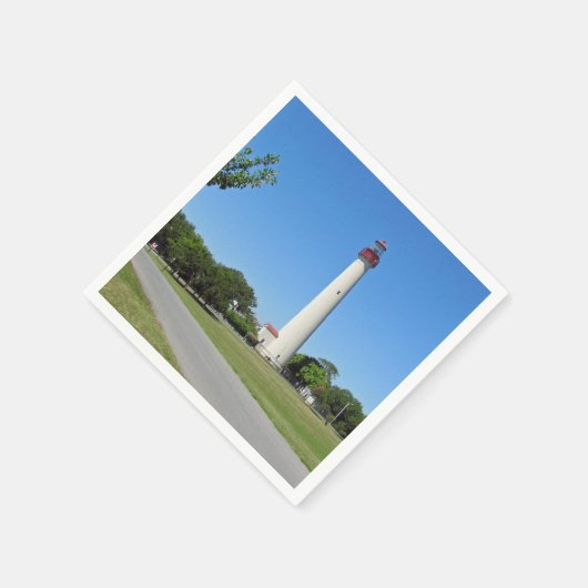 Cape May Lighthouse Serviette (Ecke)
