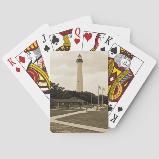Cape May Lighthouse Spielkarten (Rückseite)