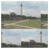 Cape May Lighthouse Stoff (Nahaufnahme)