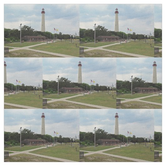 Cape May Lighthouse Stoff (Muster)