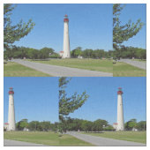 Cape May Lighthouse Stoff (Nahaufnahme)