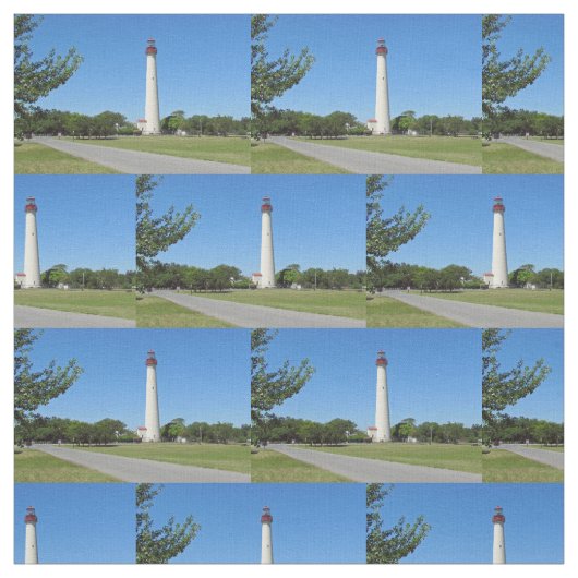 Cape May Lighthouse Stoff (Muster)