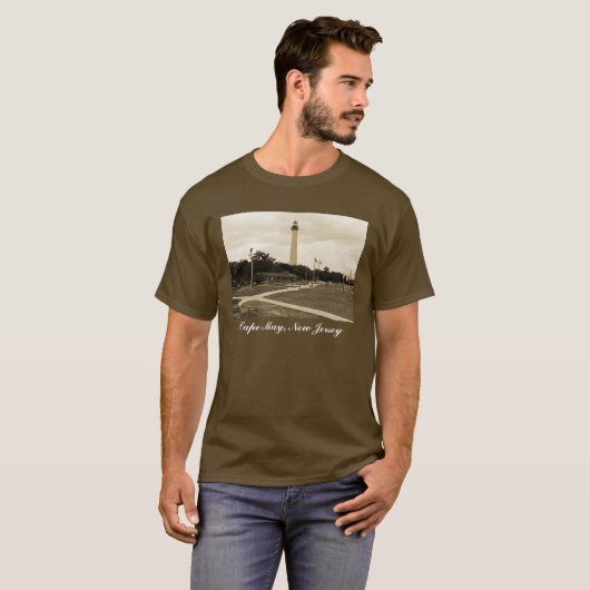 Cape May Lighthouse T - Shirt (Vorne ganz)