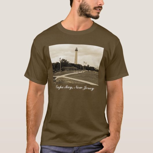 Cape May Lighthouse T - Shirt (Vorderseite)