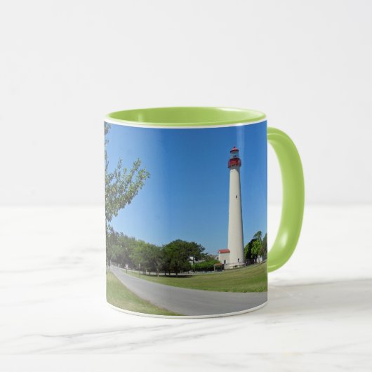Cape May Lighthouse Tasse (VorderseiteRechts)