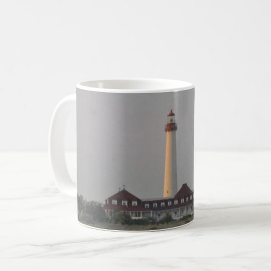 Cape May Lighthouse Tasse (Vorderseite Links)