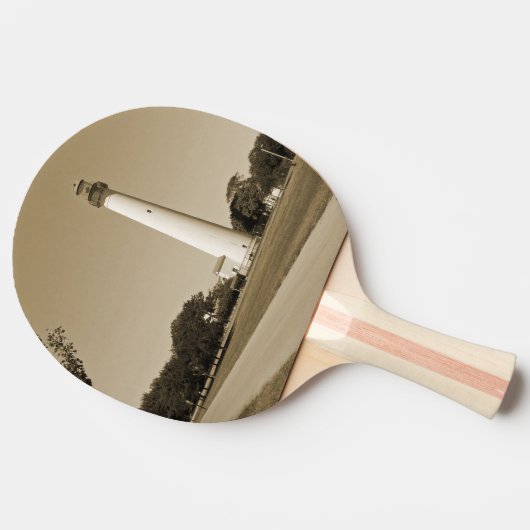 Cape May Lighthouse Tischtennis Schläger (Seitenansicht)