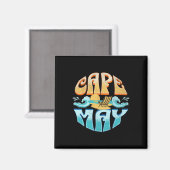 Cape May Magnet (Vorderseite/Rückseite)