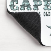 Cape May Nation's ältestes Seehotel Mousepad (Ecke)