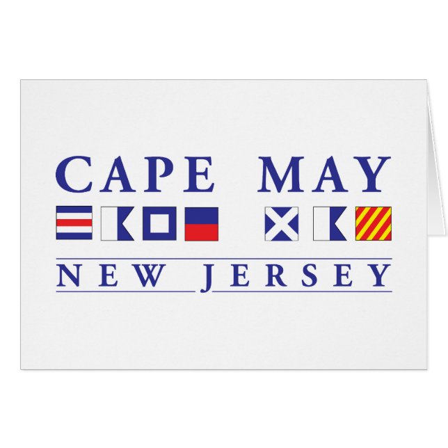 Cape May New Jersey (Vorderseite (Horizontal))