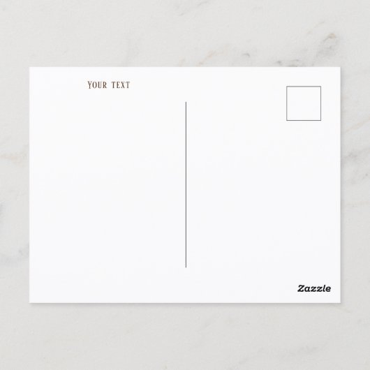 Cape May New Jersey Disco Retro lila Postkarte (Rückseite)