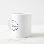 Cape May New Jersey Fischen Hai Fisch Strand Bootf Kaffeetasse (Vorderseite Links)