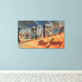 Cape May, New Jersey - Große Buchstabenszenen Leinwanddruck (Insitu (Holzboden))