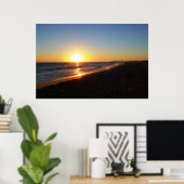 Cape May New Jersey Horizon Sunset Poster (Heimbüro)