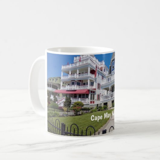 Cape May New Jersey Kaffeetasse (Vorderseite Links)