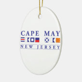 Cape May New Jersey Keramikornament (Links)