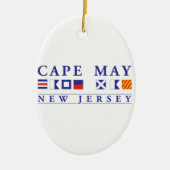 Cape May New Jersey Keramikornament (Vorne)