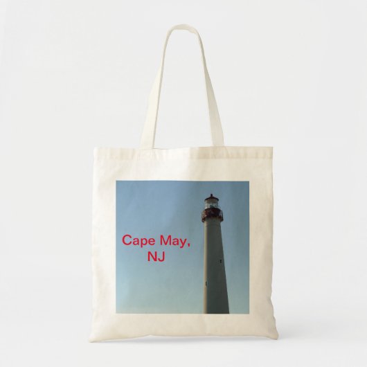 Cape May New Jersey Lighthouse Bag Tragetasche (Vorne)