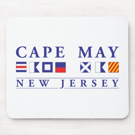 Cape May New Jersey Mousepad (Vorne)