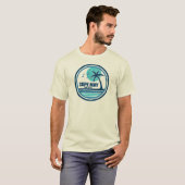 Cape May New Jersey Palm Tree Birds T-Shirt (Vorne ganz)