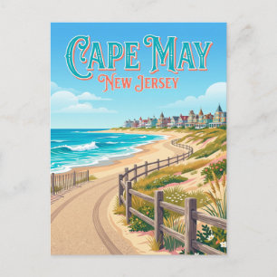 Cape May New Jersey Postkarte