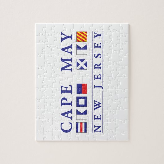 Cape May New Jersey Puzzle (Vertikal)