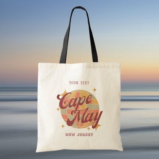 Cape May New Jersey Retro Vintage Reise Tragetasche