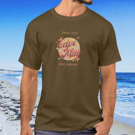 Cape May New Jersey Retro Vintages Party T-Shirt