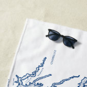 Cape May NJ Personalisiert Bachelorette Weekend Strandtuch (Beispiel)