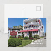Cape May NJ Postkarte (Vorne/Hinten)
