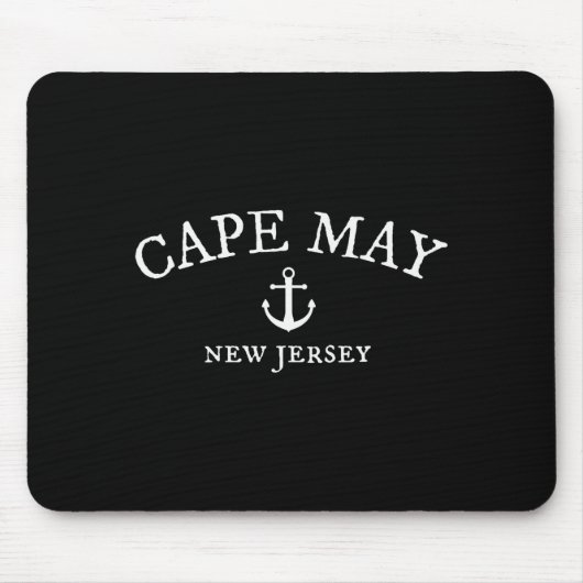 Cape May Nj Shirt, New Jersey Sea Town Mousepad (Vorne)