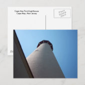 Cape May Point Lighthouse Postkarte (Vorne/Hinten)