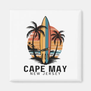 Cape May Point State Park New Jersey Surfen Surfe Magnet