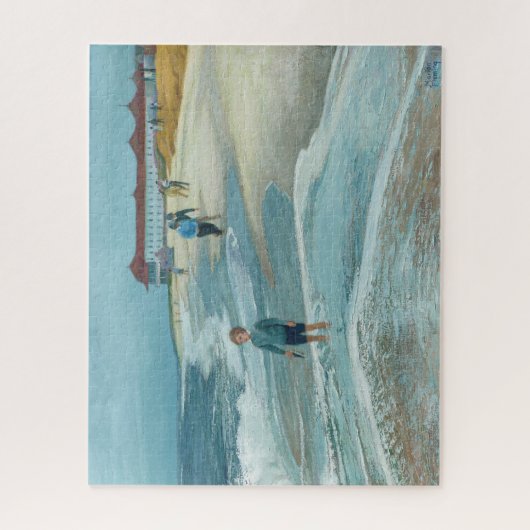 Cape May Point Surf Jigsaw Puzzle (Vertikal)