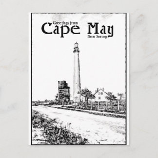 Cape May Postkarte