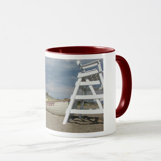 Cape May Punkt, NJ Tasse (VorderseiteRechts)